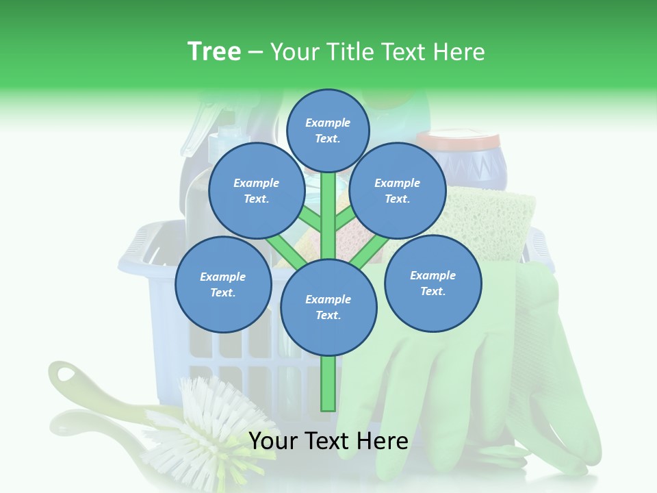 Household Container Chemical PowerPoint Template