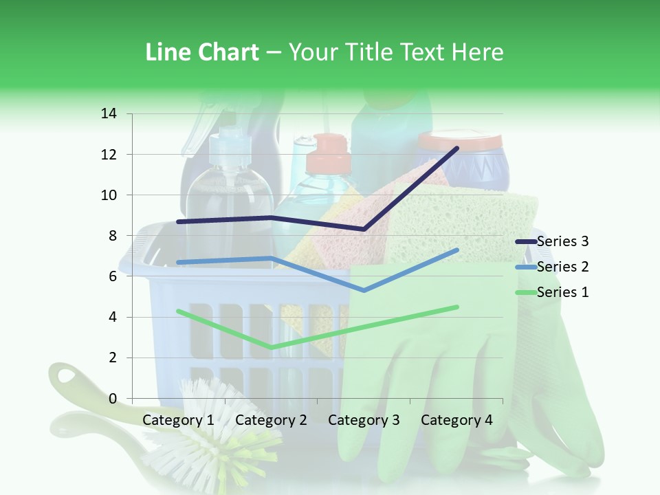 Household Container Chemical PowerPoint Template