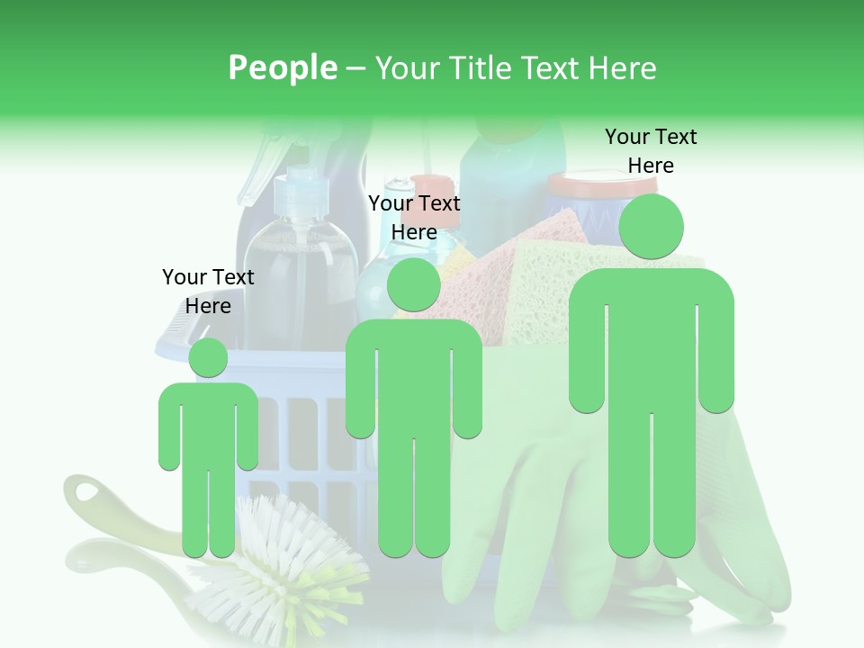 Household Container Chemical PowerPoint Template
