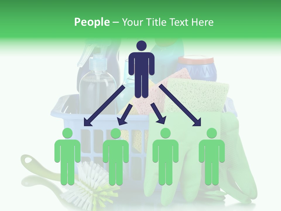 Household Container Chemical PowerPoint Template