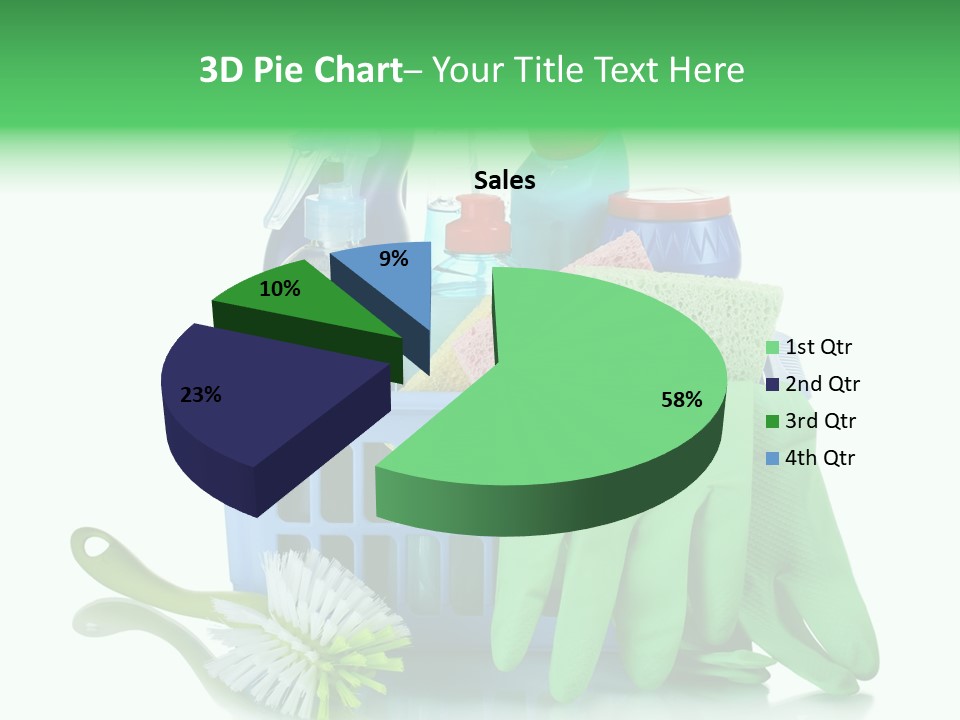 Household Container Chemical PowerPoint Template