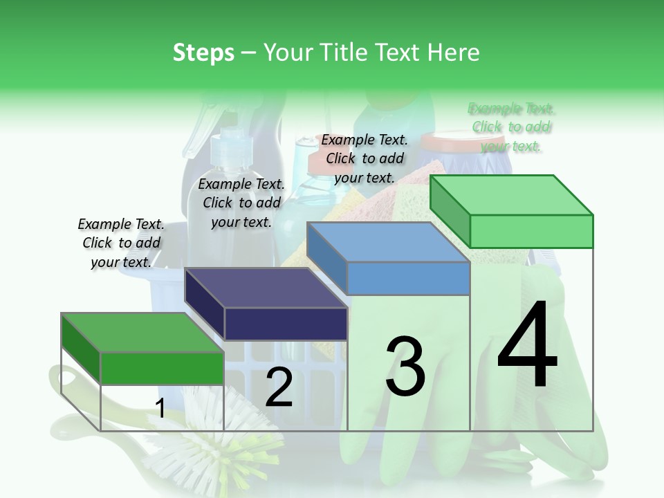 Household Container Chemical PowerPoint Template