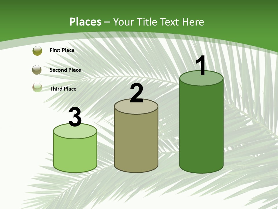 Vegetation Isolated Botany PowerPoint Template