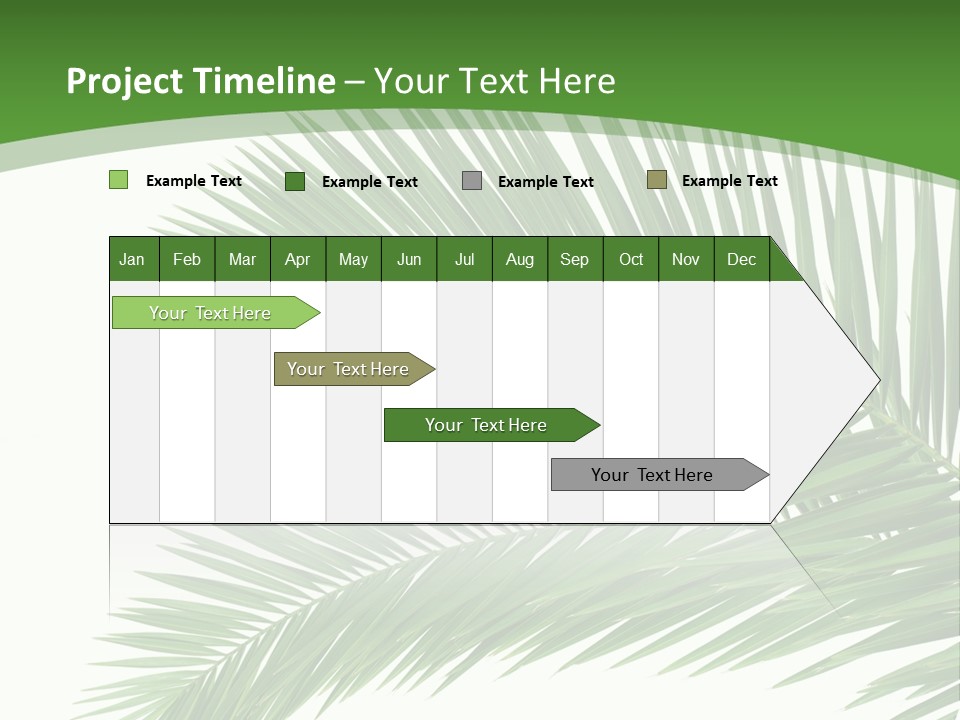 Vegetation Isolated Botany PowerPoint Template