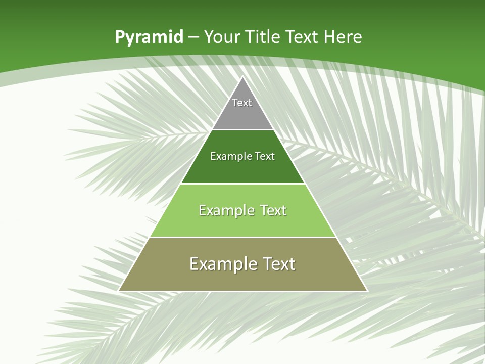 Vegetation Isolated Botany PowerPoint Template