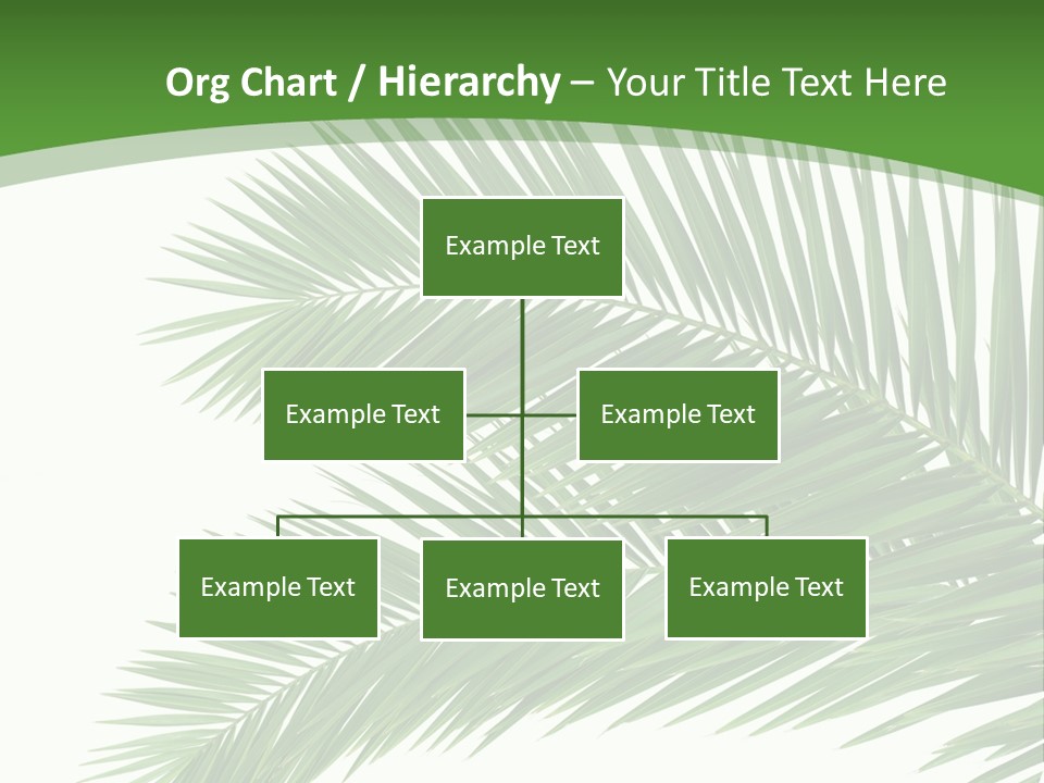 Vegetation Isolated Botany PowerPoint Template