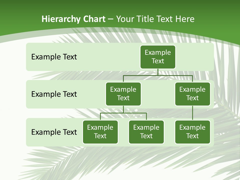 Vegetation Isolated Botany PowerPoint Template