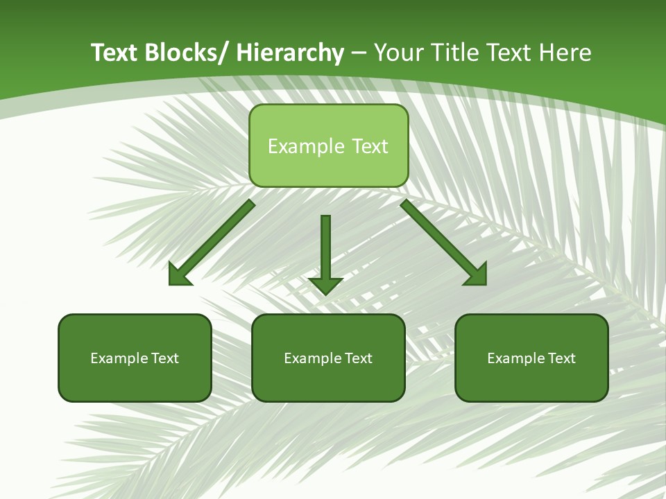 Vegetation Isolated Botany PowerPoint Template
