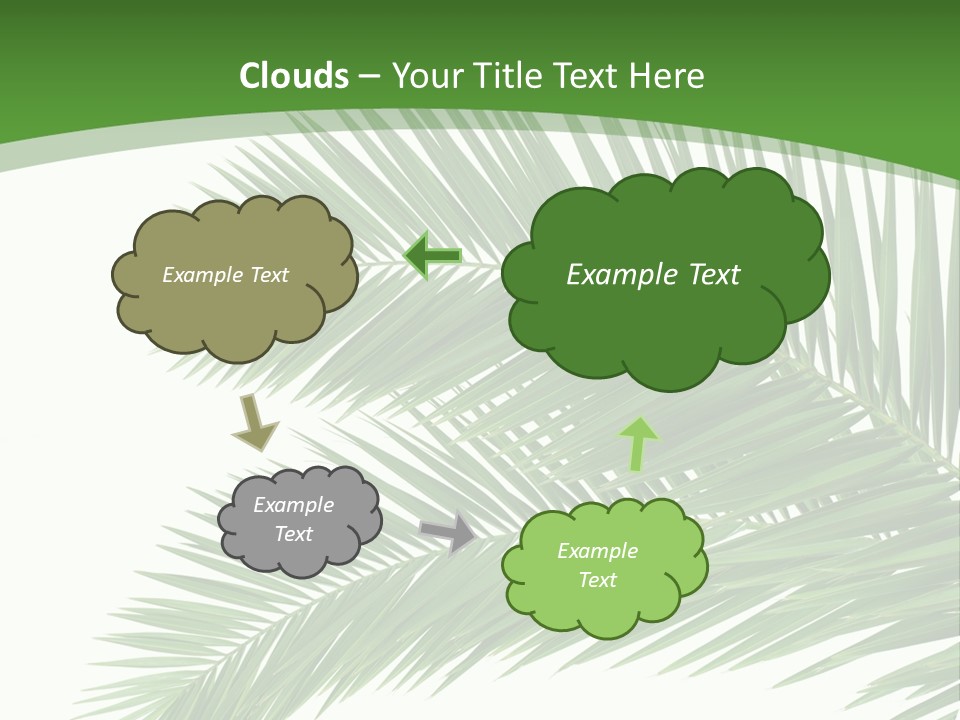 Vegetation Isolated Botany PowerPoint Template