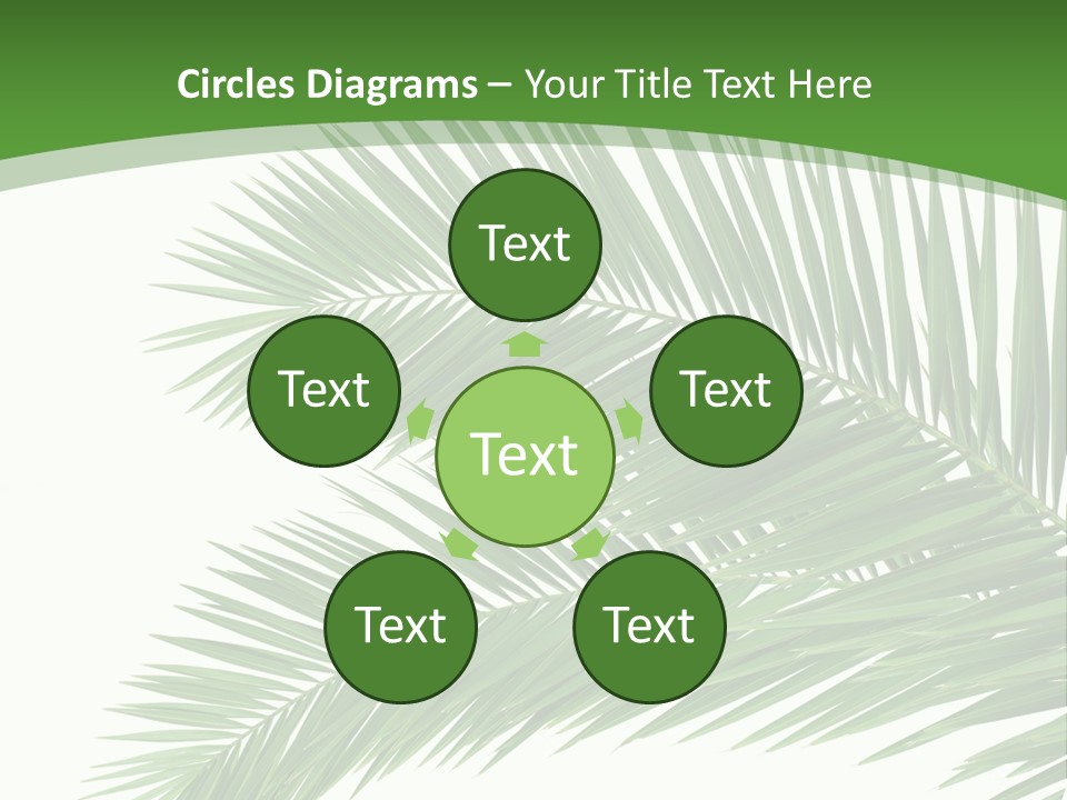Vegetation Isolated Botany PowerPoint Template