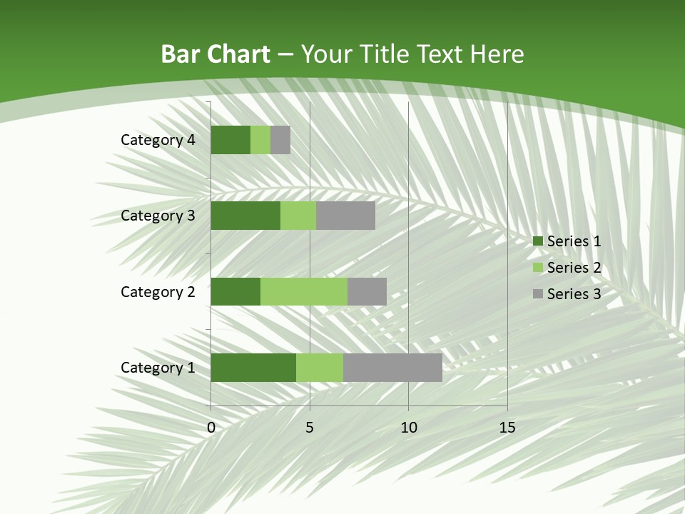 Vegetation Isolated Botany PowerPoint Template