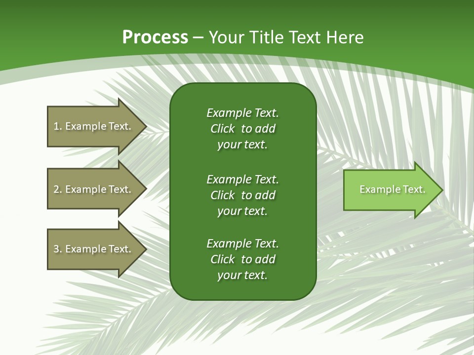 Vegetation Isolated Botany PowerPoint Template