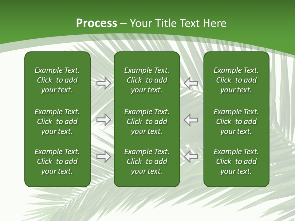 Vegetation Isolated Botany PowerPoint Template