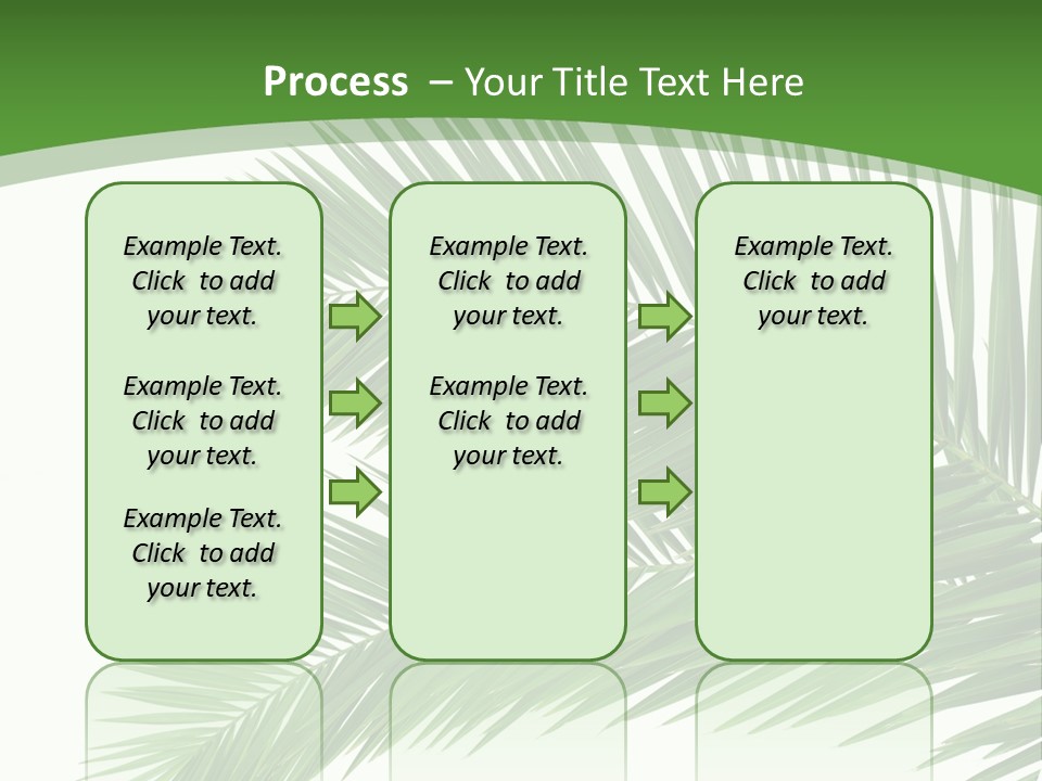 Vegetation Isolated Botany PowerPoint Template