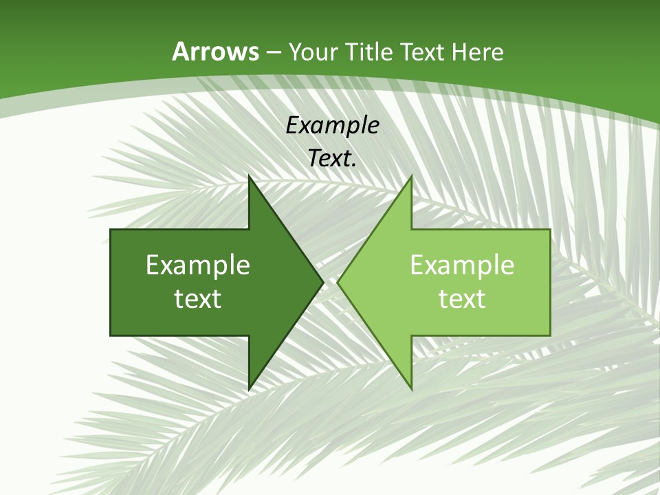 Vegetation Isolated Botany PowerPoint Template