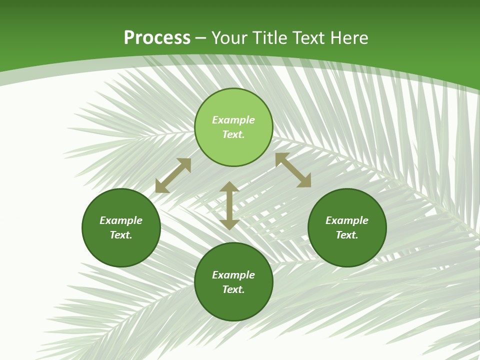 Vegetation Isolated Botany PowerPoint Template