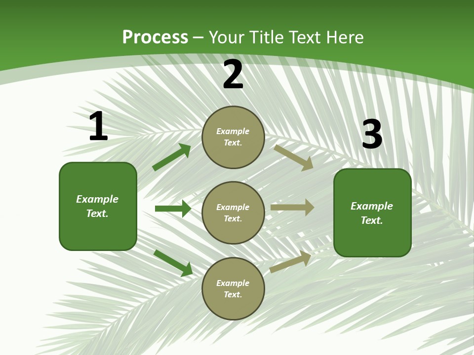 Vegetation Isolated Botany PowerPoint Template