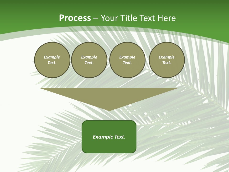 Vegetation Isolated Botany PowerPoint Template
