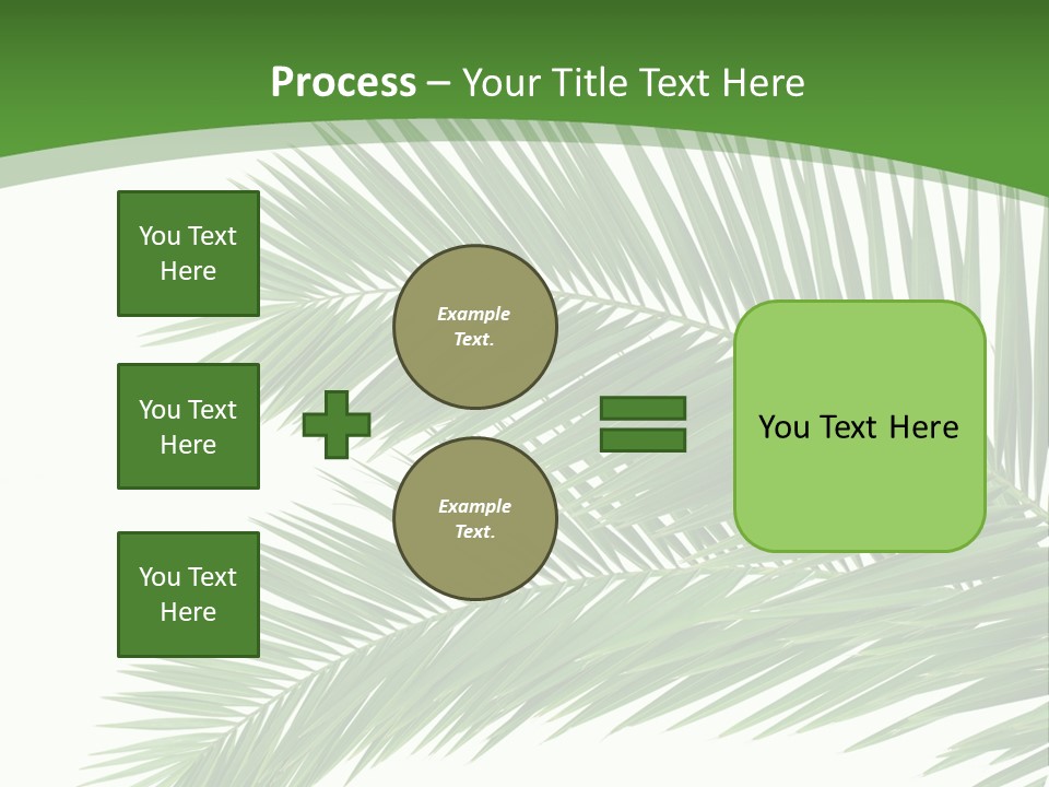 Vegetation Isolated Botany PowerPoint Template