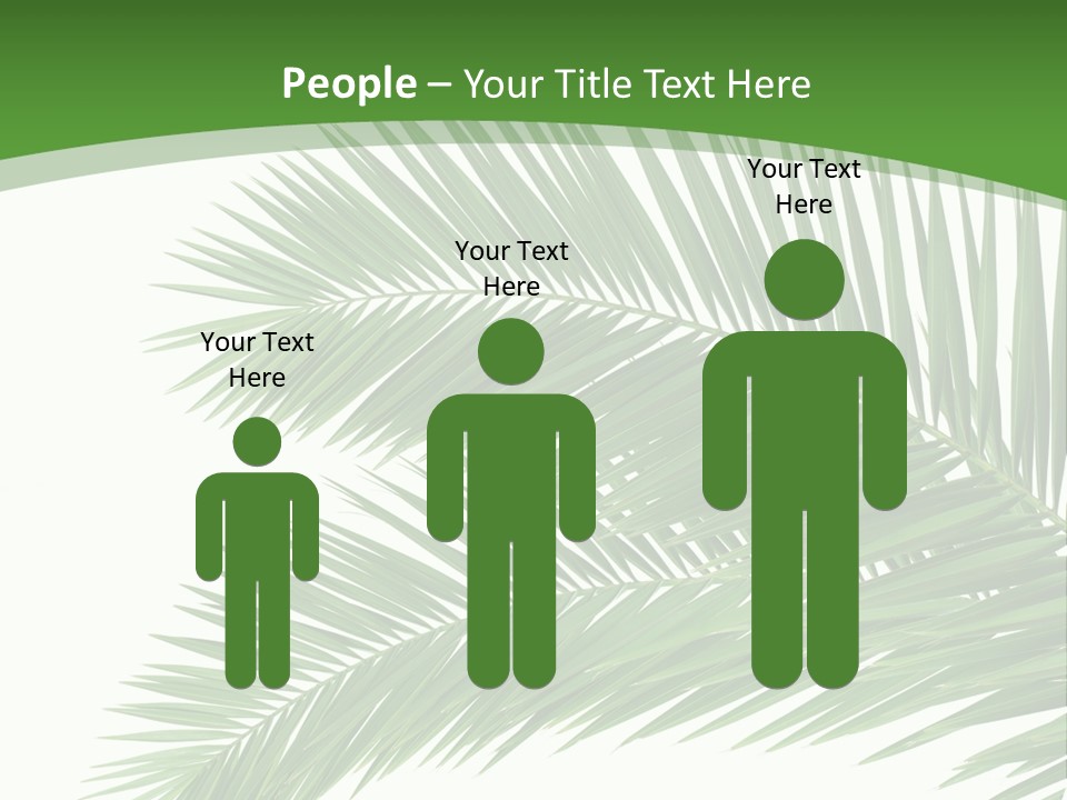 Vegetation Isolated Botany PowerPoint Template
