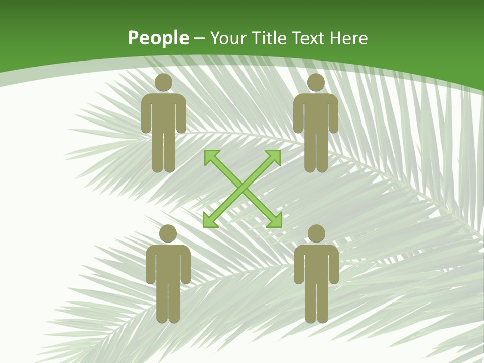 Vegetation Isolated Botany PowerPoint Template