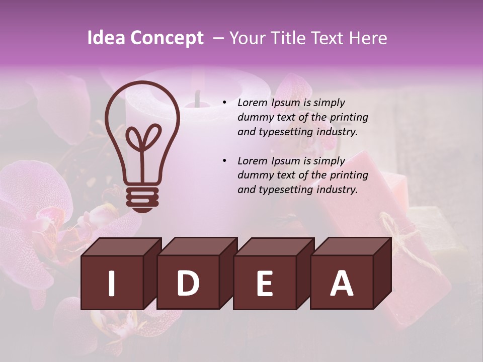 Hand Fresh Cosmetics PowerPoint Template