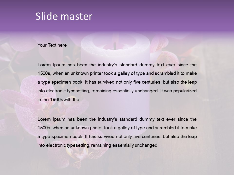 Made Natural Pink PowerPoint Template