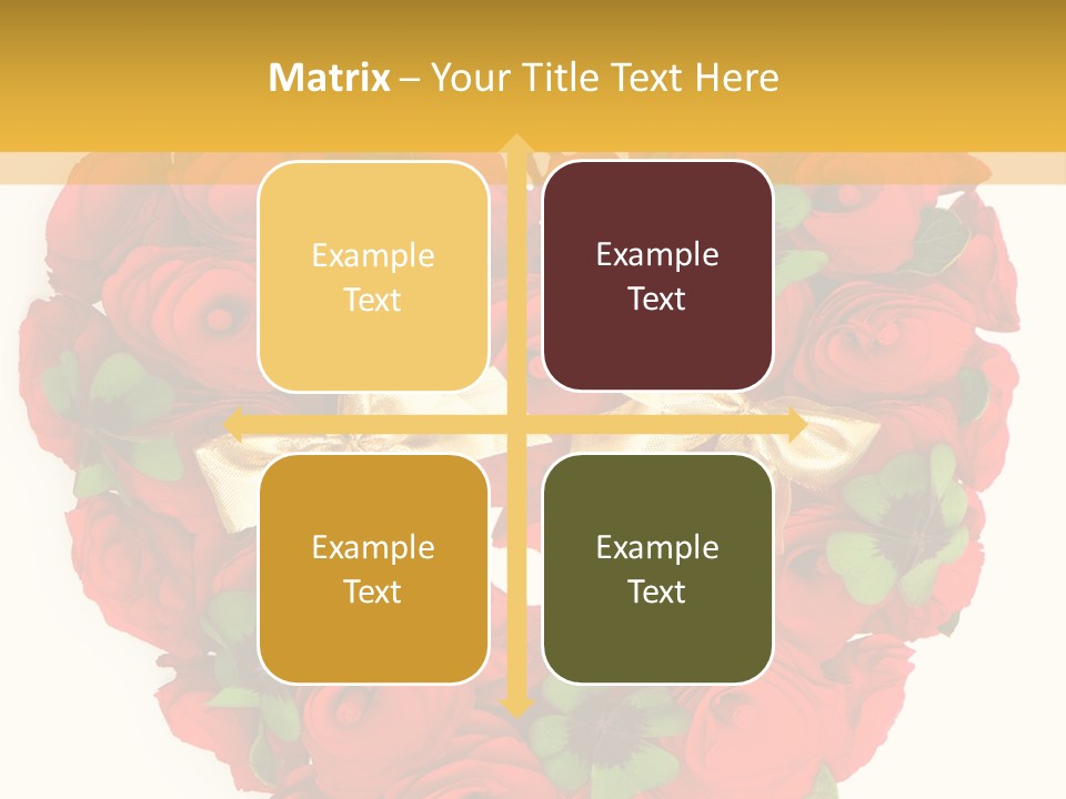 Petal Nature Rosa PowerPoint Template