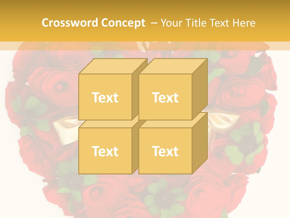 Petal Nature Rosa PowerPoint Template