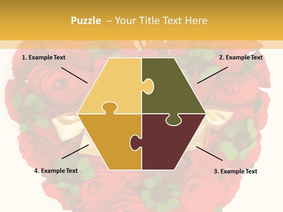 Petal Nature Rosa PowerPoint Template