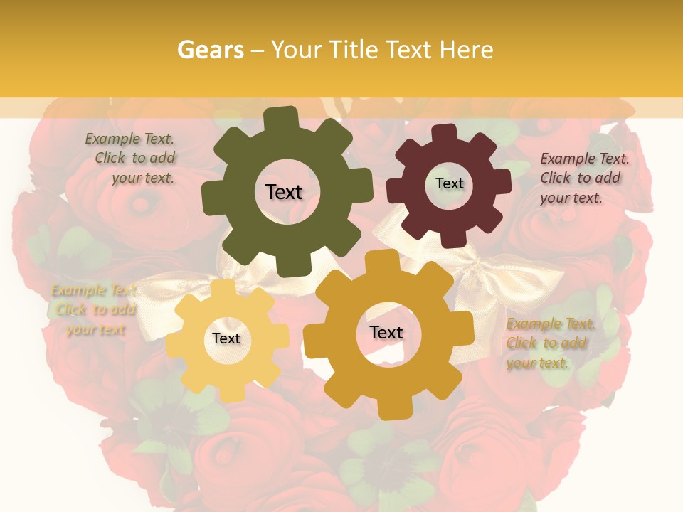 Petal Nature Rosa PowerPoint Template