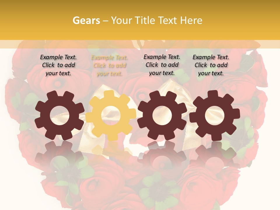 Petal Nature Rosa PowerPoint Template