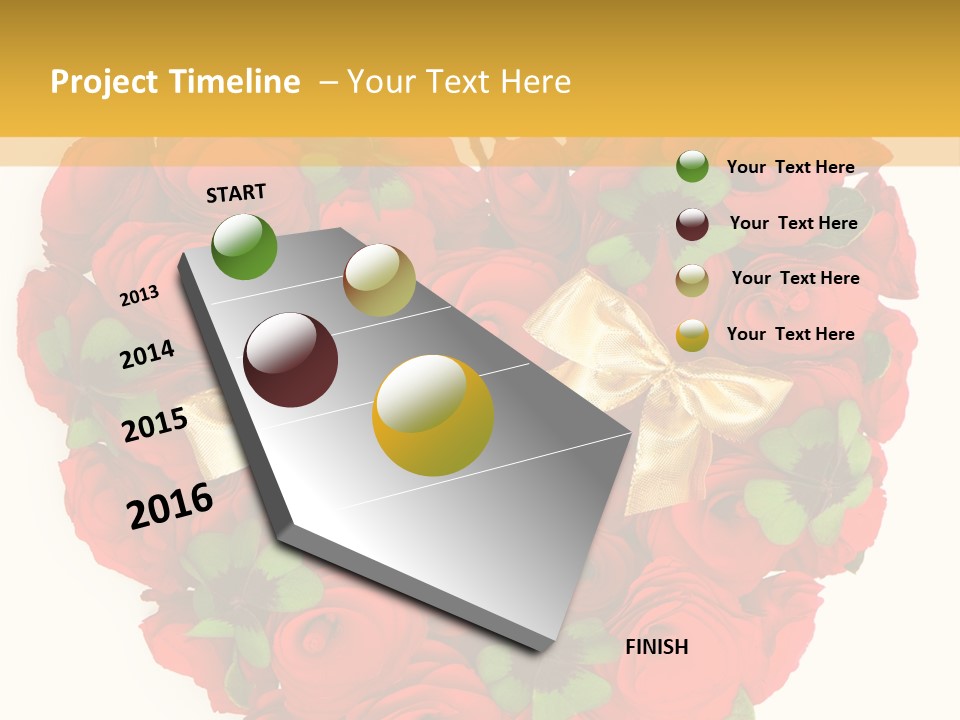 Petal Nature Rosa PowerPoint Template