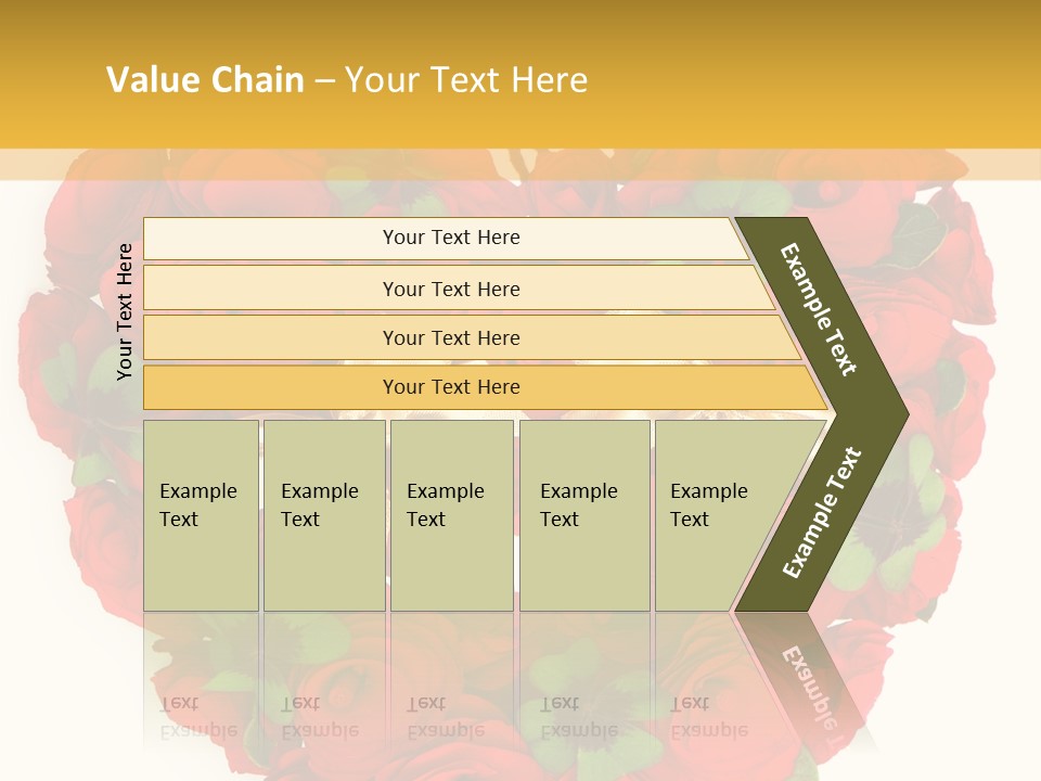 Petal Nature Rosa PowerPoint Template