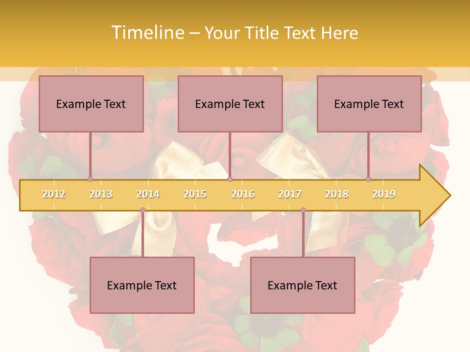 Petal Nature Rosa PowerPoint Template