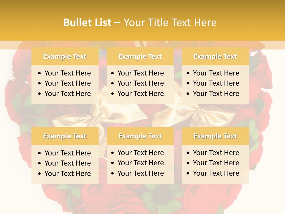 Petal Nature Rosa PowerPoint Template