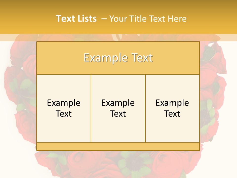 Petal Nature Rosa PowerPoint Template