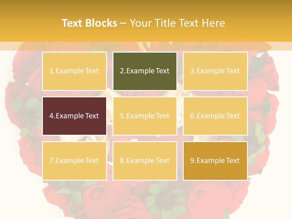 Petal Nature Rosa PowerPoint Template