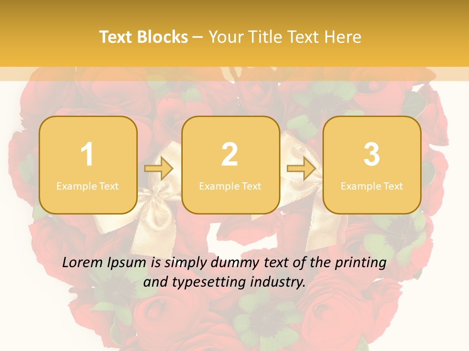 Petal Nature Rosa PowerPoint Template