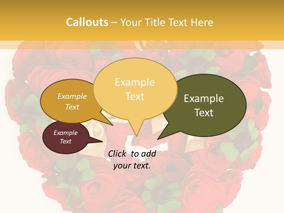 Petal Nature Rosa PowerPoint Template