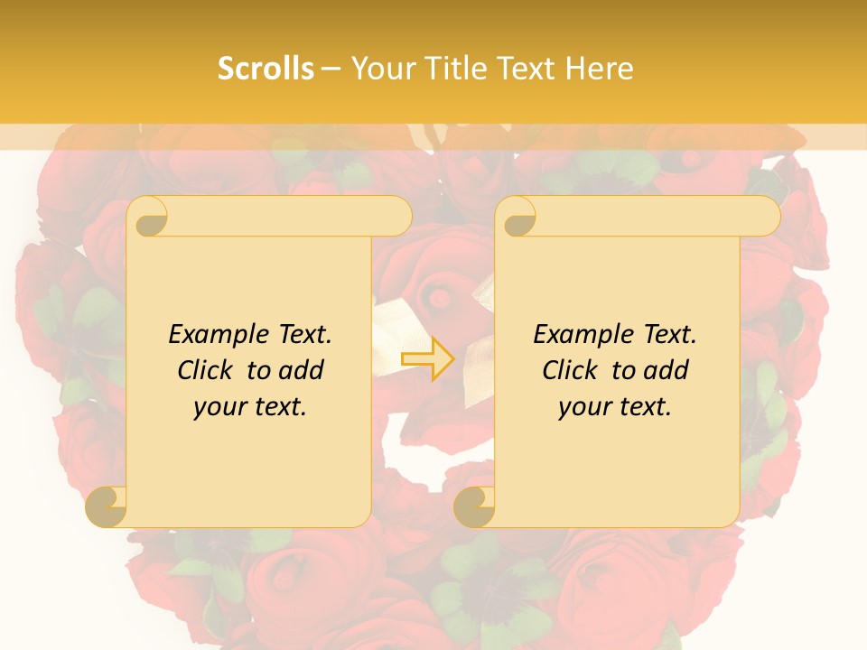 Petal Nature Rosa PowerPoint Template