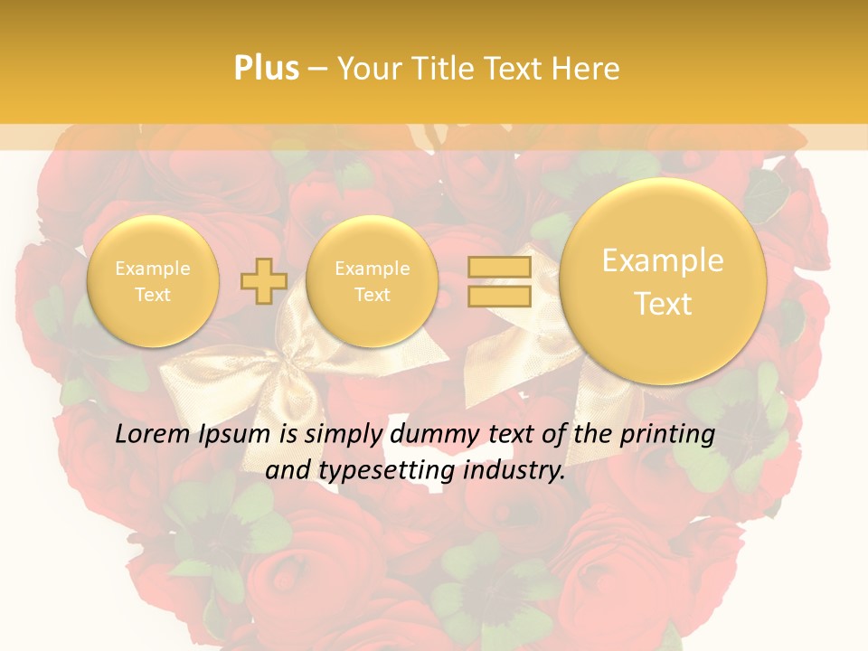 Petal Nature Rosa PowerPoint Template