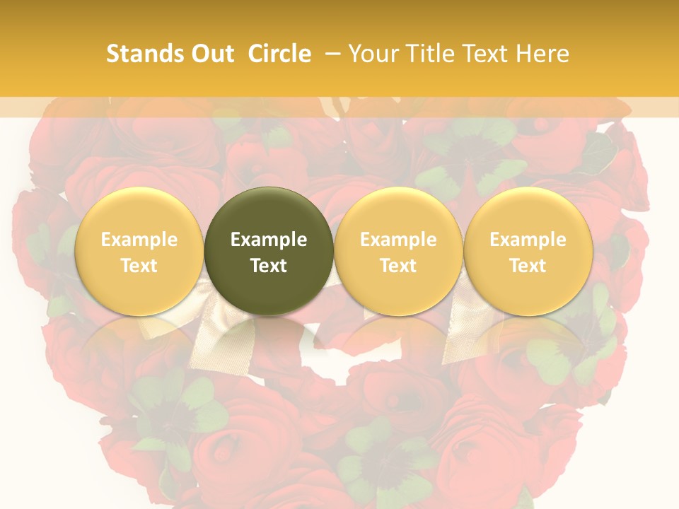 Petal Nature Rosa PowerPoint Template