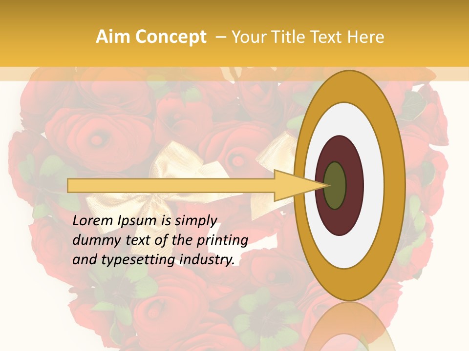 Petal Nature Rosa PowerPoint Template