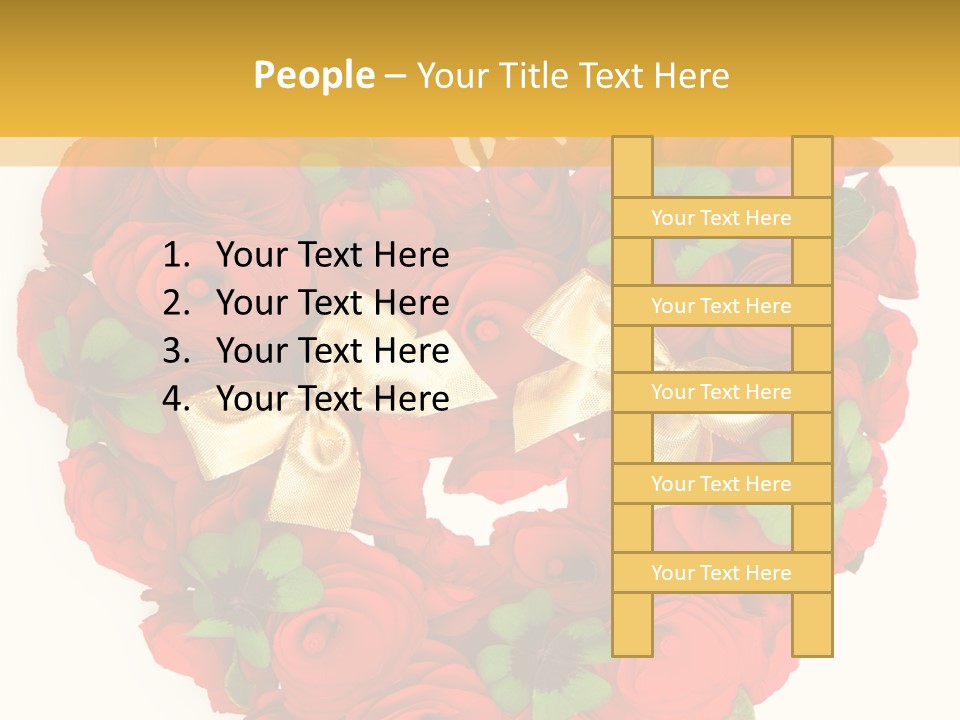 Petal Nature Rosa PowerPoint Template