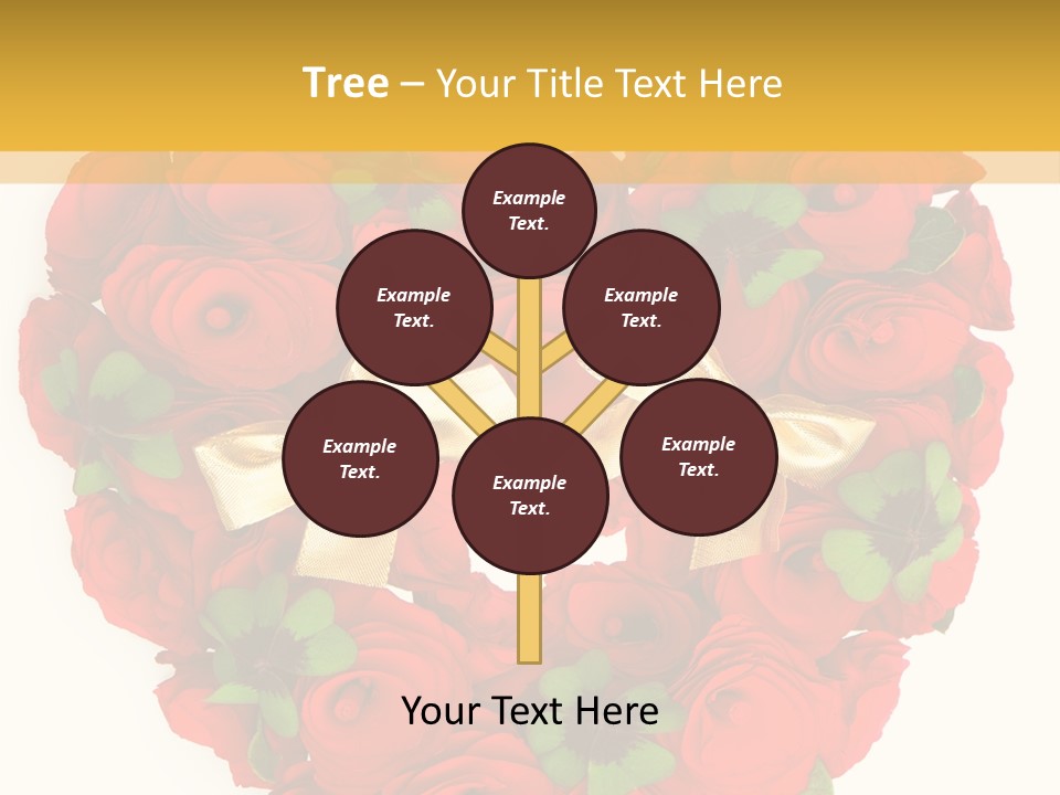 Petal Nature Rosa PowerPoint Template