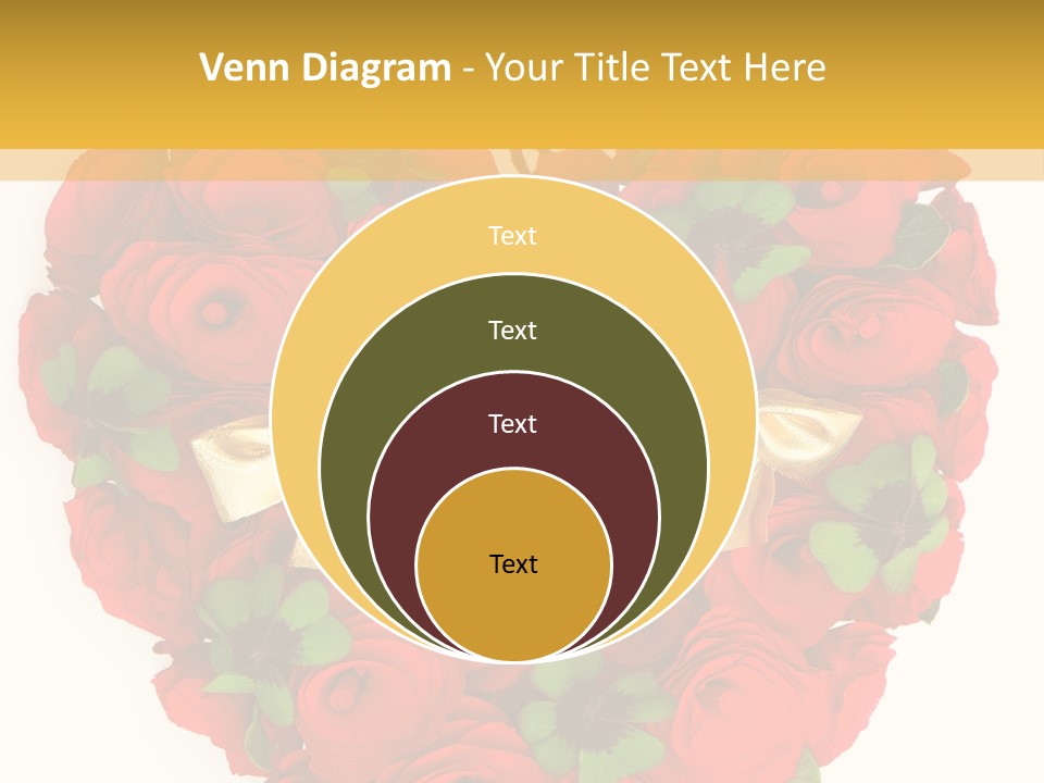 Petal Nature Rosa PowerPoint Template