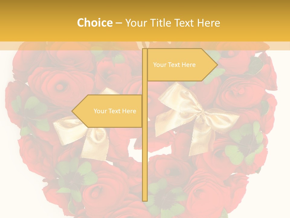 Petal Nature Rosa PowerPoint Template