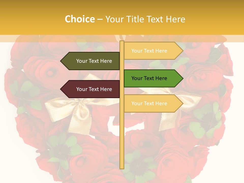 Petal Nature Rosa PowerPoint Template