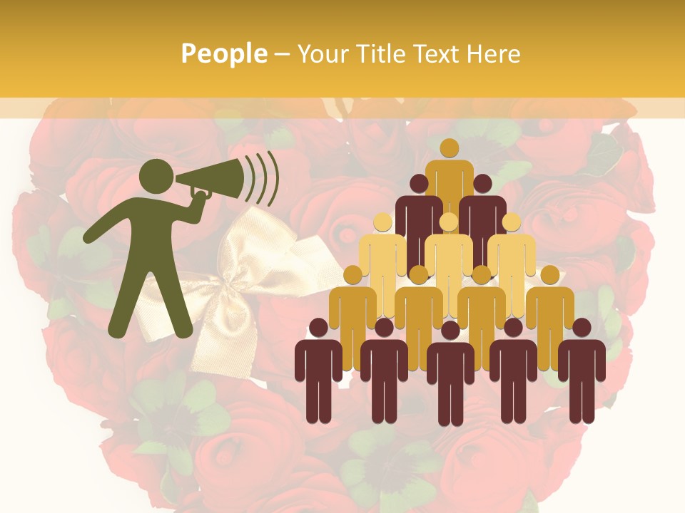 Petal Nature Rosa PowerPoint Template